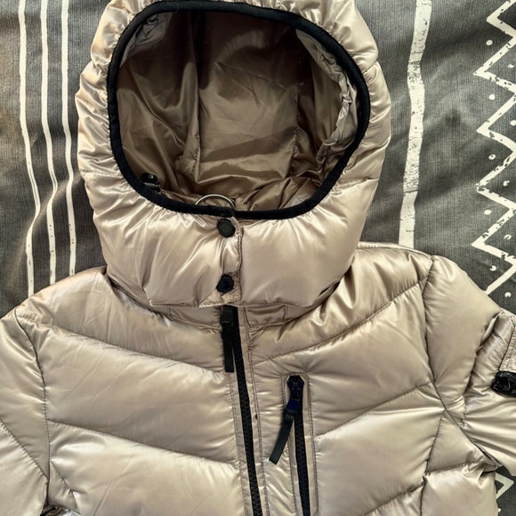 Andrew Marc Lightweight Packable Down Jacket, XS, Gold - Picture 6 of 7